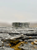 Sterling silver engraved band size 7 3/4