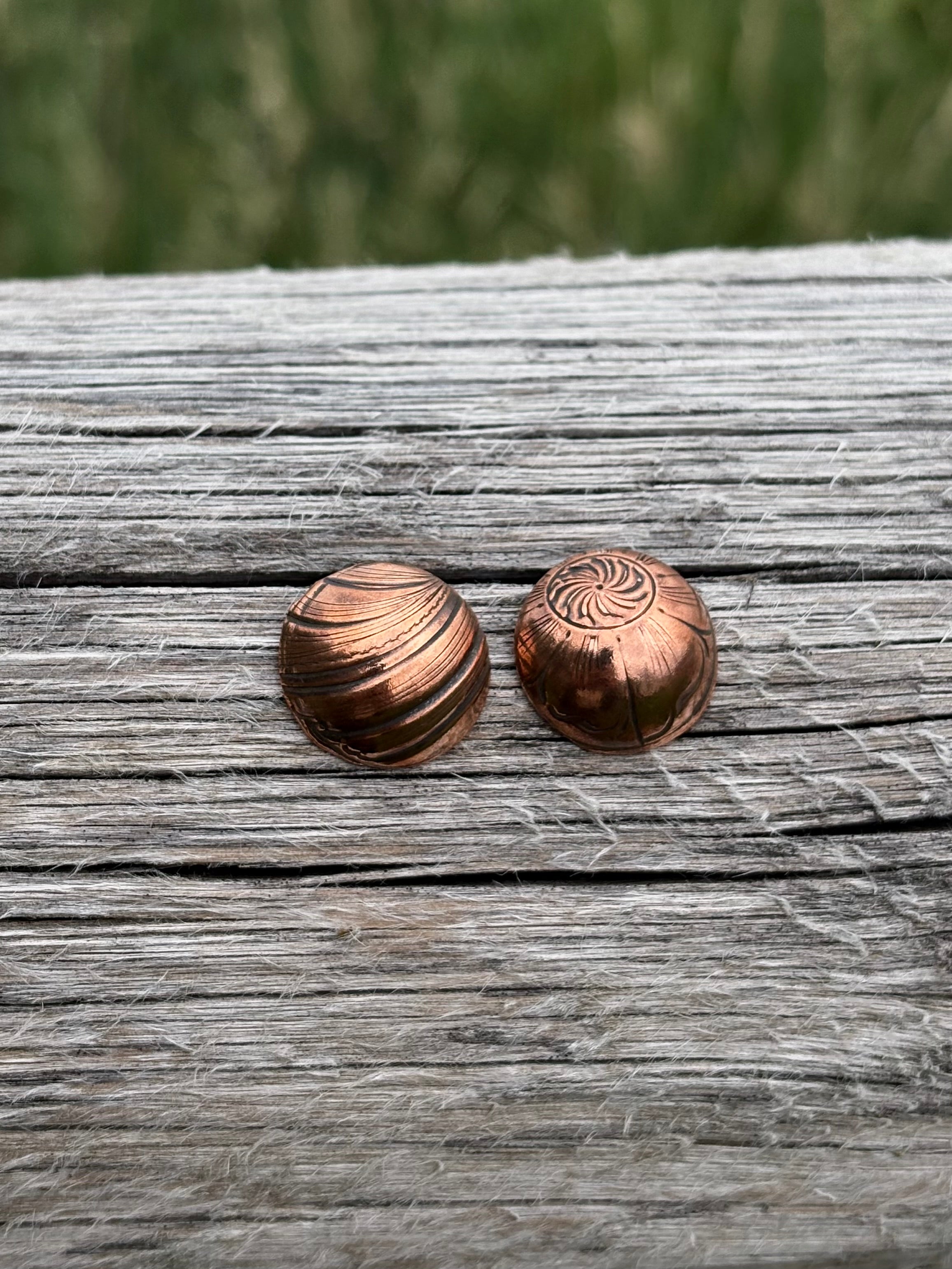 Copper prairie pearls (small)
