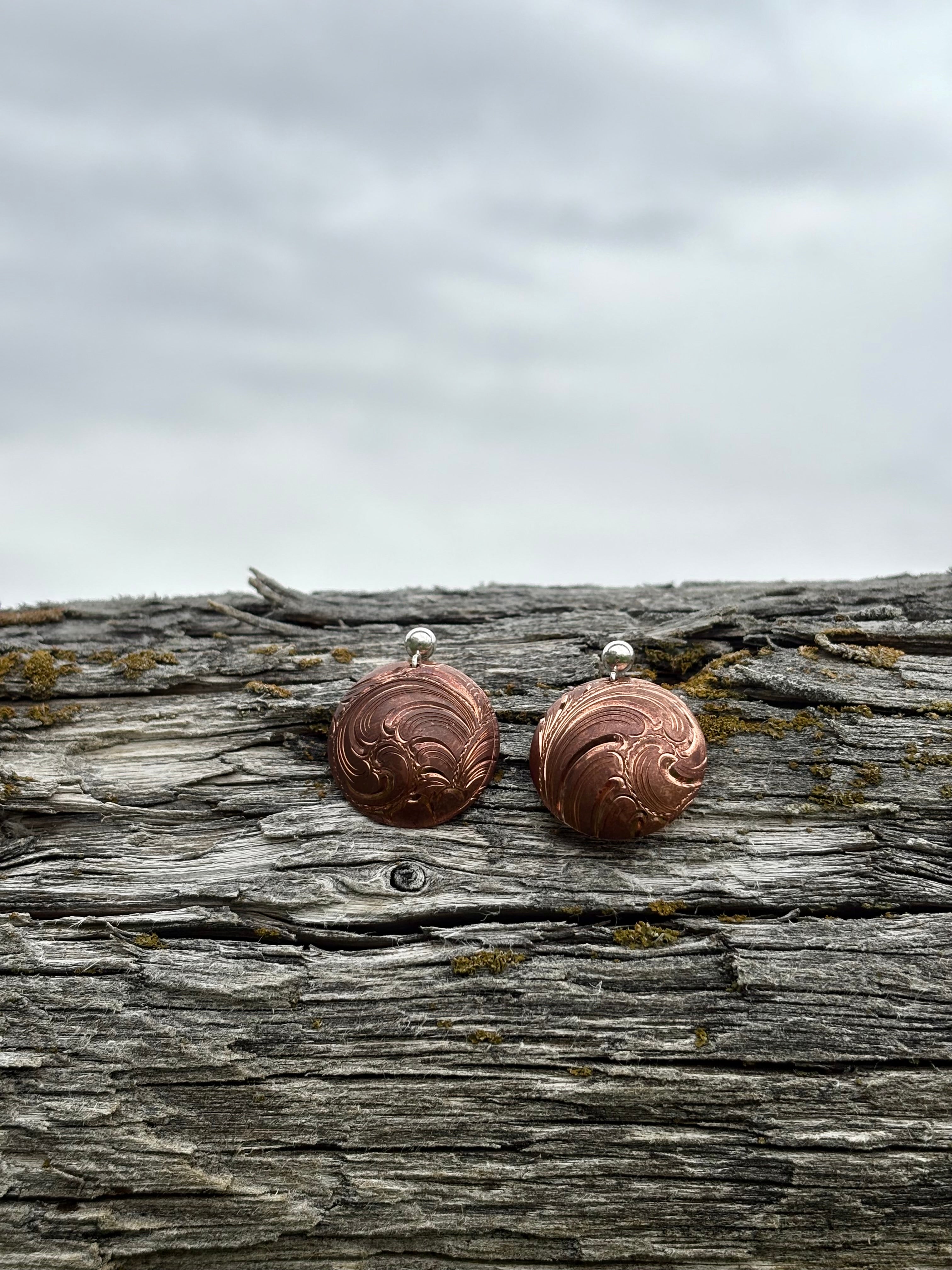 Copper prairie pearls