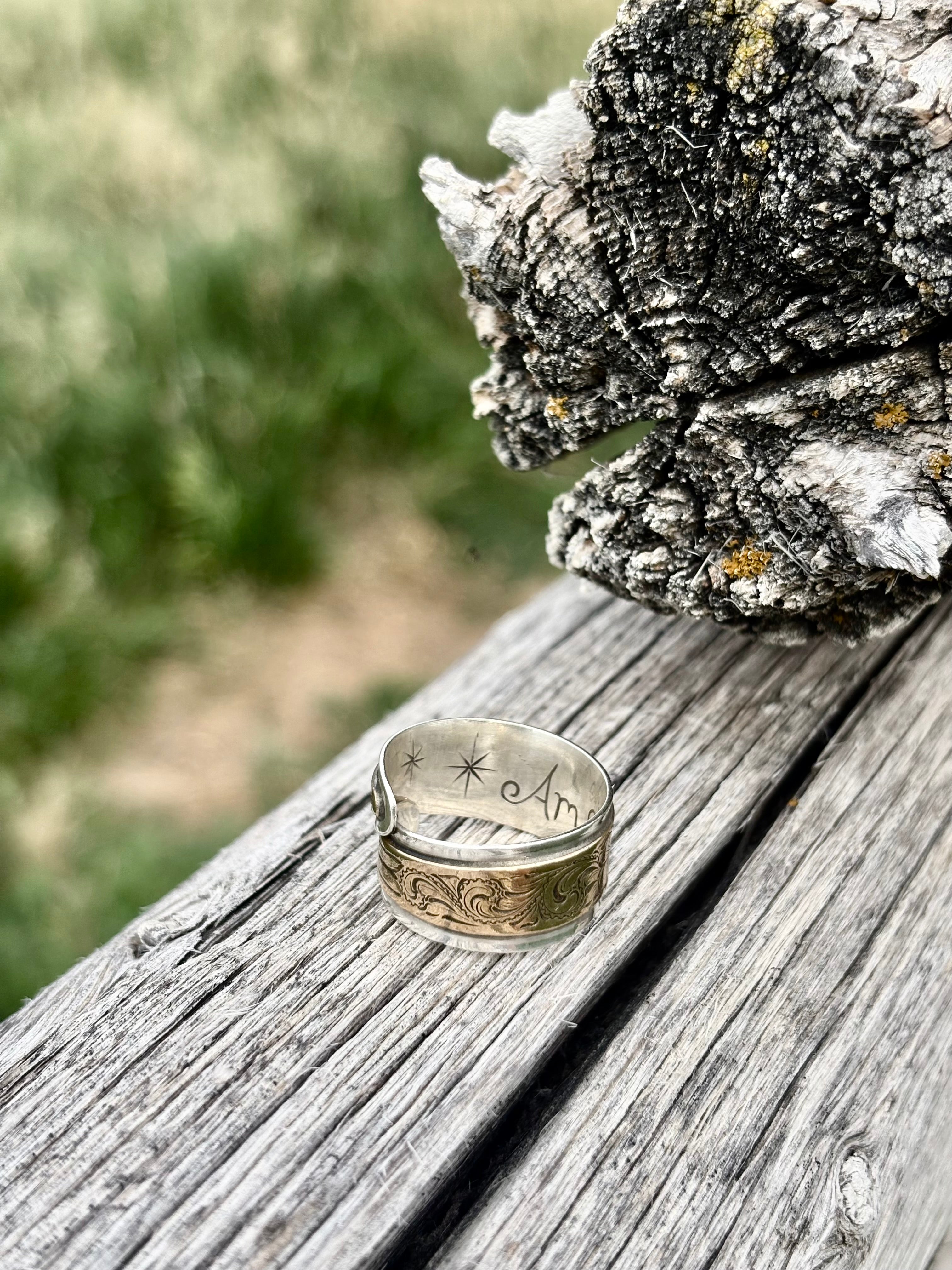 Lucky loop ring