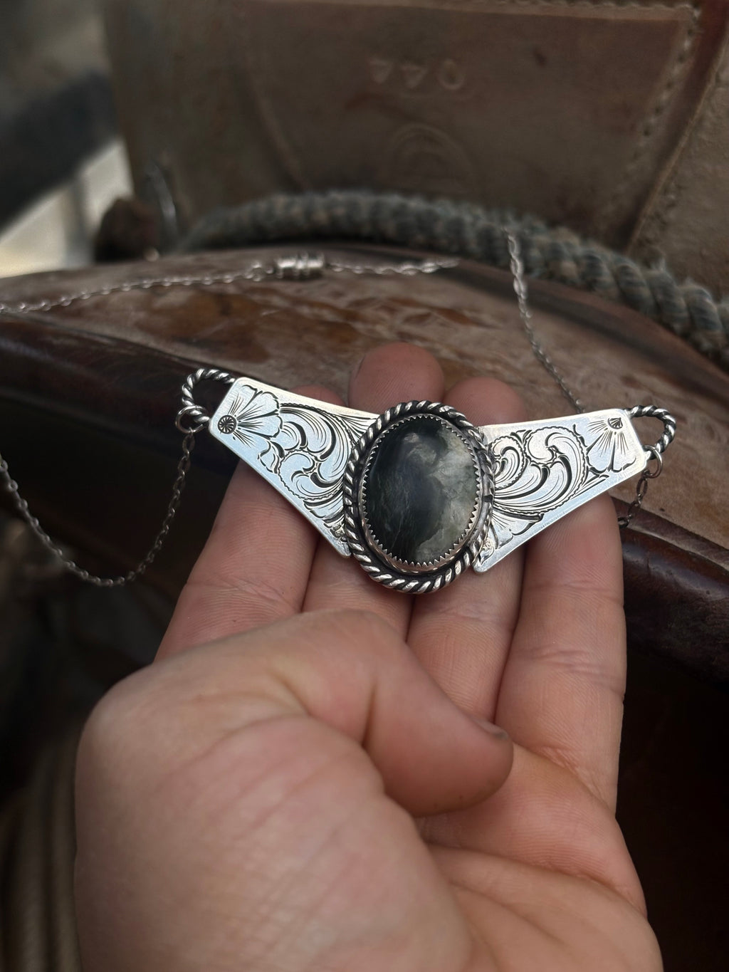 Hidden Sage necklace