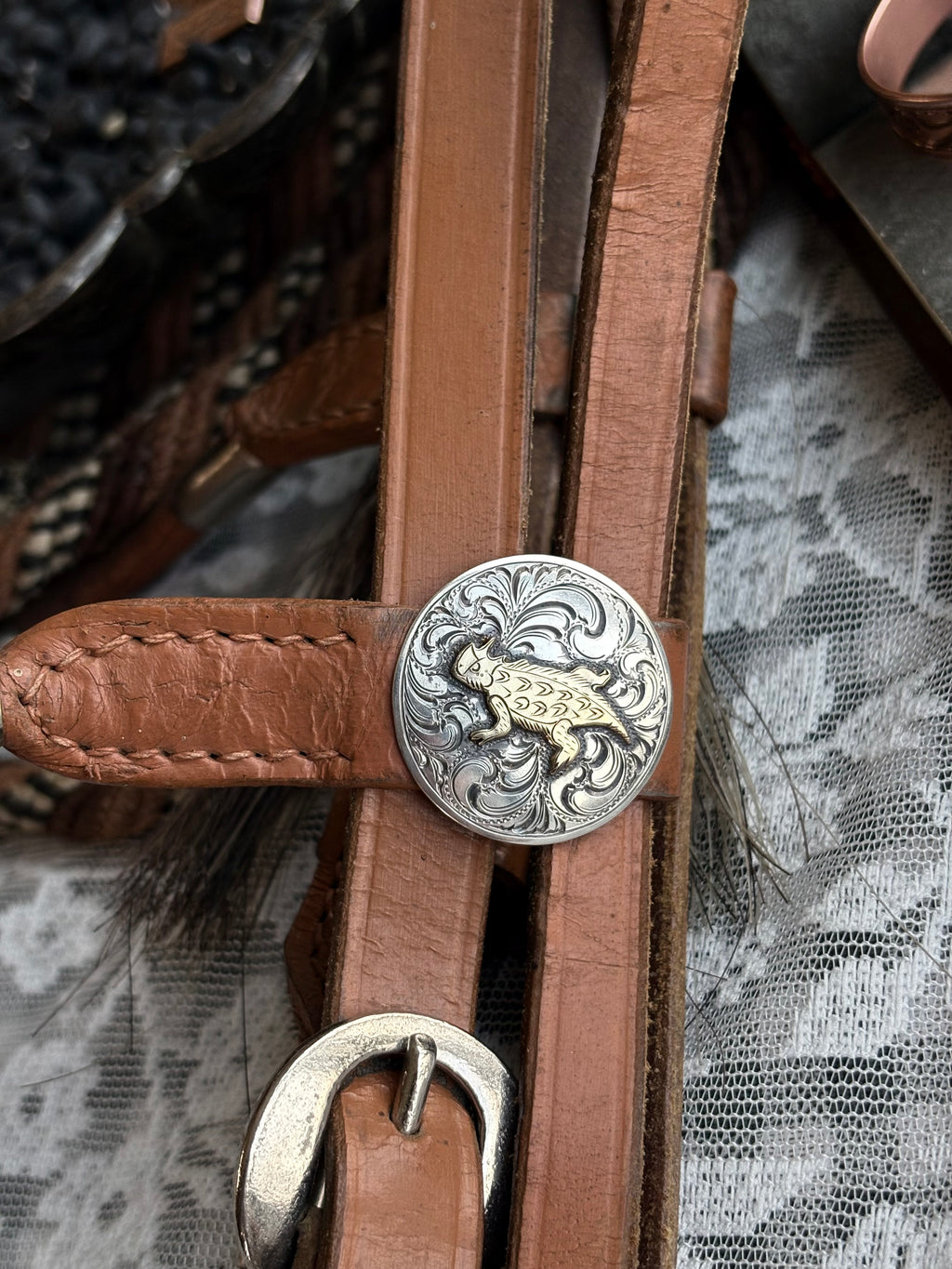 Horned Toad conchos