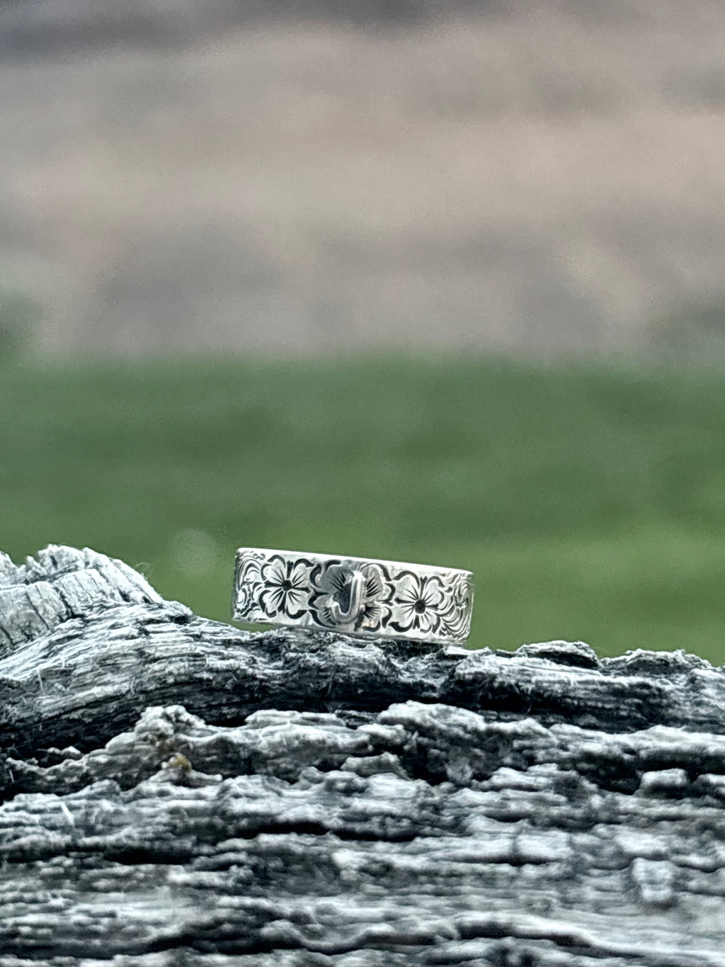Custom 8mm sterling silver band__ DEPOSIT__